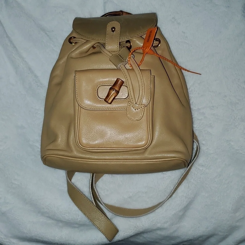 Gucci Bamboo Mini Backpack